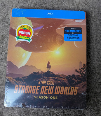 Star Trek STEELBOOK Strange New Worlds Season 1 Blu-ray New Sealed