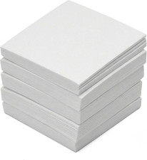 100 Packs Kiln Shelf Paper, 4.7X4.7 Inches Microwave Kiln Paper for Glass Fusing