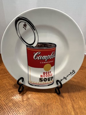 10'' Andy Warhol Campbell's Soup Can Limited Edition Plate #304