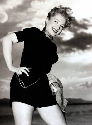 American film actress Anne Baxter 1953 Old Photo