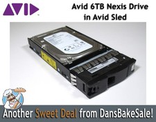Avid Nexis 6TB Spare Drive for Nexis E2 & E4 Engines PN: 9900-65627-00 - Tested!