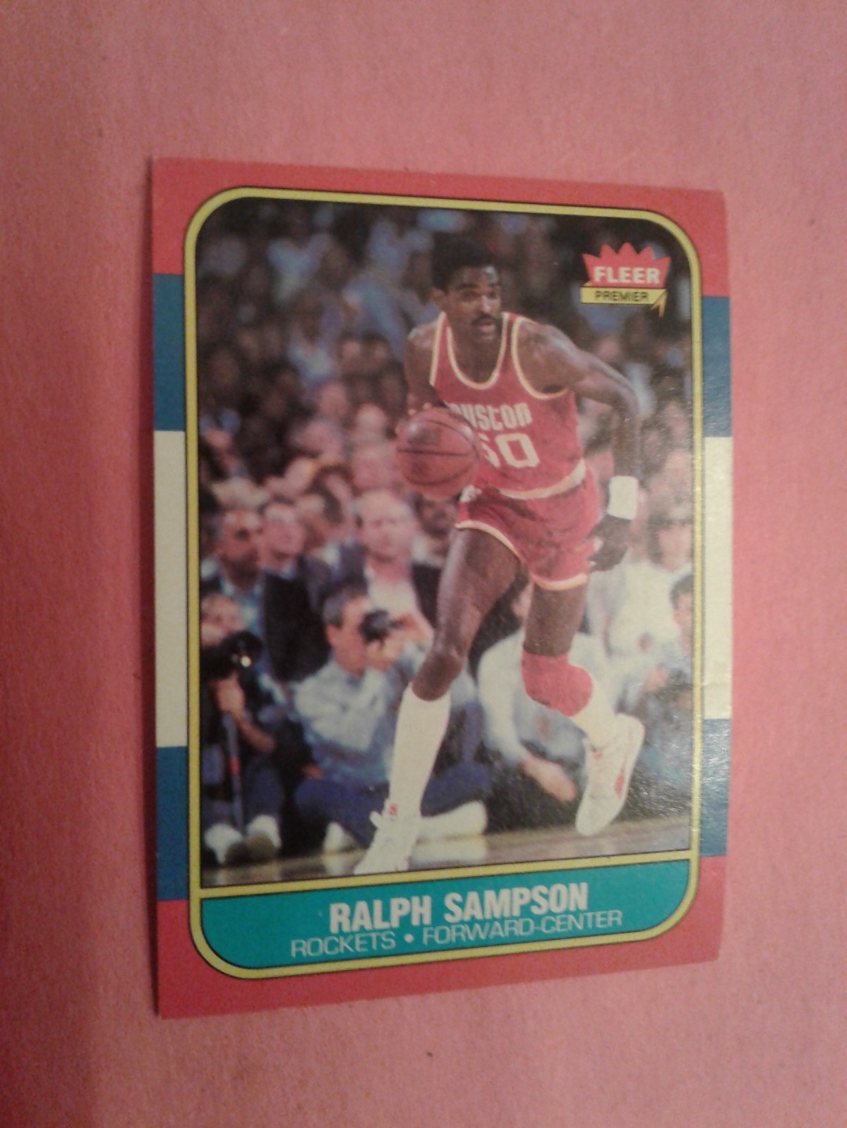1986-87 Fleer Ralph Sampson Houston Rockets - card 97