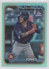 2024 Topps Pro Debut Aqua Foil 42/75 Brock Jones #PD-28 4p4