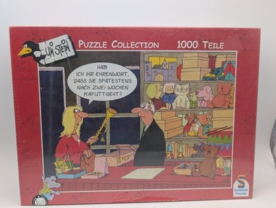 NEU Uli Stein Puzzle 1000 Teile Lärmschutzehrenwort Schmidt Spiele im Folie 
