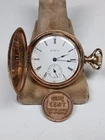 Working Antique 1907 Elgin 320 Gold Filled Ladies Pocket Watch