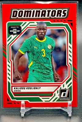 Panini 2025-26 Donruss Road to FIFA WC Dominators RED #5 Kalidou Koulibaly