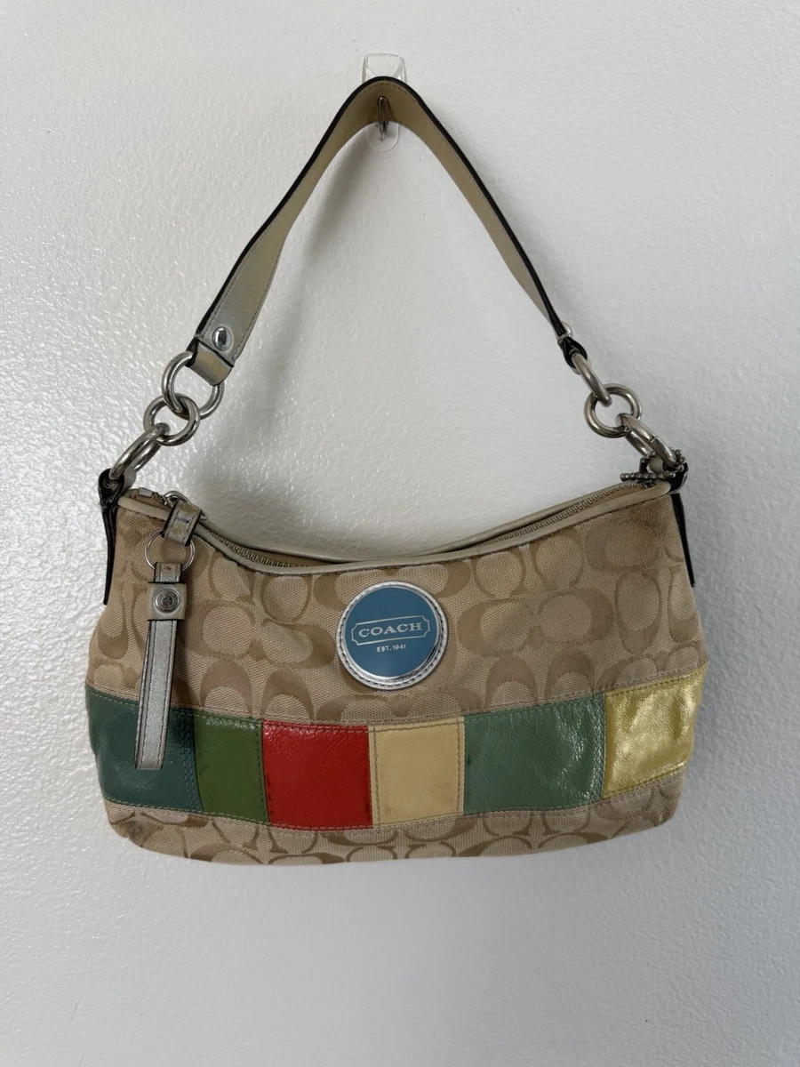 Coach Patchwork Leather Exterior Mini Bags & Handbags for Women