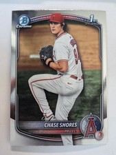 2025 Bowman Chrome 1st Chase Shores BDC-142 Angels