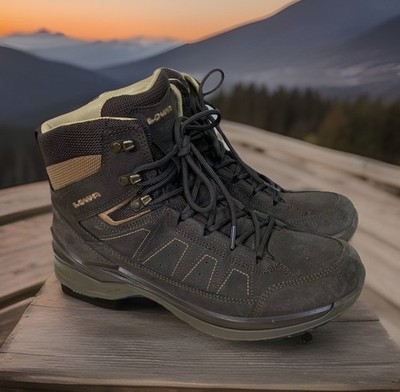 Lowa Toro Evo LL Mid Hiking Brown Boots Men's US 10 EU 43.5 - No Insoles -