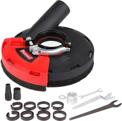 Expert Surface Grinding Dust Shroud for Angle Grinder,Universal 7-Inch