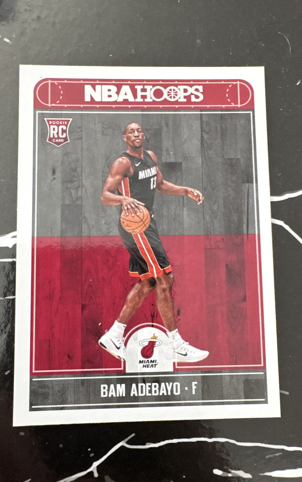 2017-18 Panini NBA Hoops - Bam Adebayo #264 Red Back (RC)