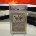 2019 POKEMON SUN & MOON HIDDEN FATES #SV41 EEVEE-HOLO PSA 10