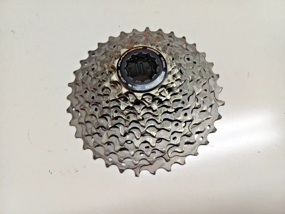 cassetta SHIMANO Dura Ace CS-R9200 CSR9200 12 speed 11-34 corsa CS R9200 Titanio - Image 2 of 3