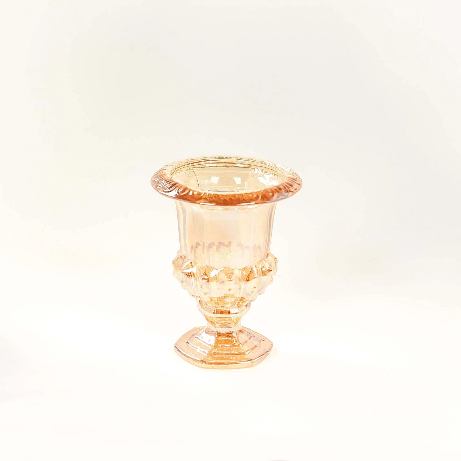 2 Classic 8" Roman Urn Style Glass Flower Vases Party Wedding Decorations