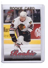 Bryan Bickell 2007-08 Fleer Ultra Rookie Card #204