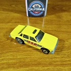 Vintage Hot Wheels The Hot Ones Taxi Yellow HO Malaysia 1982 USA Service Malibu
