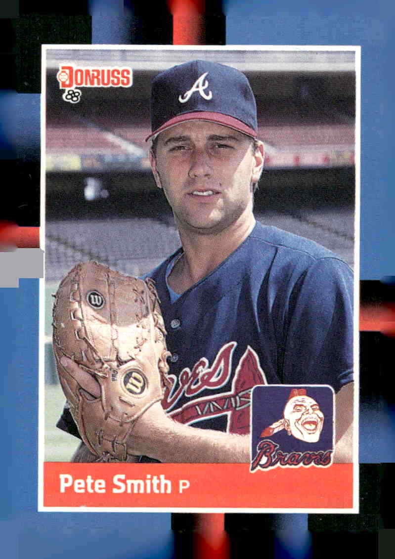 1988 Donruss #571b Pete Smith