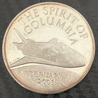 Spirit of Columbia, One Ounce Silver Round