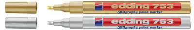 Edding 753 Calligraphy Paint Marker - Low Odour - BUY 3 GET 1 FREE