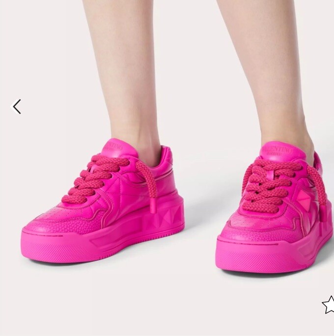 $1150 Valentino Garavani One Stud XL leather Low Top Sneakers EU 40 US 10 thumbnail 21