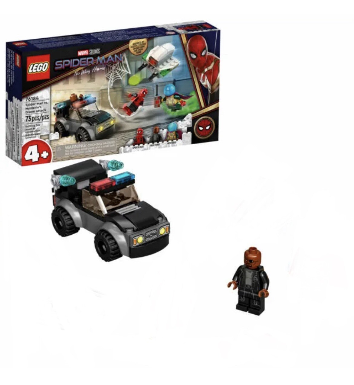 RETIRED LEGO 76184 Marvel: Spider-Man No Way Home Nick Fury & Patrol Car Pistol