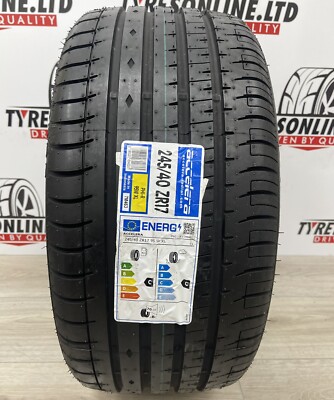 2 X 245 40 17 ACCELERA 95W XL 245/40ZR17 BRAND NEW MID RANGE