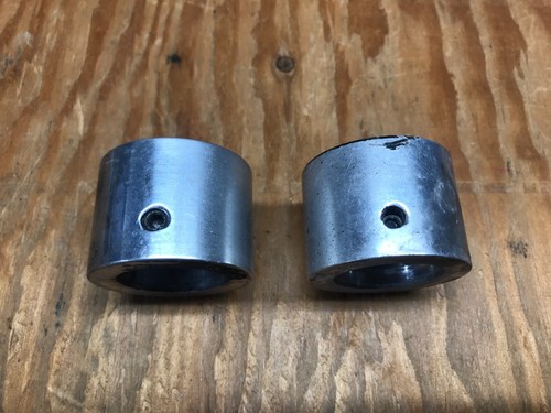 Harley Davidson Touring / Dyna "U.S. Navy" Front Axle Covers - Picture 2 of 10