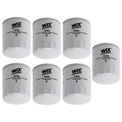 Wix Set of 7 Fuel Filters (Spin-On)