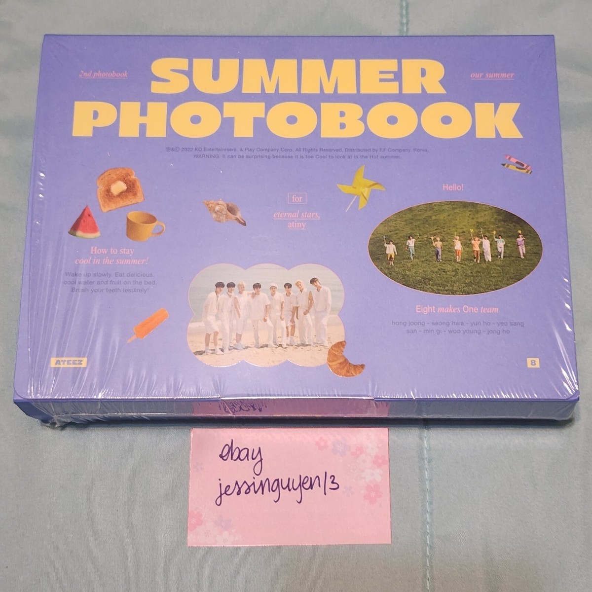 Ateez 2022 Summer Photobook Unsealed | eBay