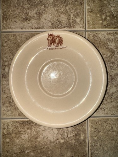 Oaklawn Horse Race Track Hot Springs AR Restaurant Ware Saucer Turf Catering - Picture 6 of 11