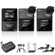Boomx-d2 Pro Wireless Lavalier Microphone, 16gb Storage, Safety Audio Track, ...