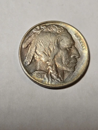 1917 Buffalo Nickel very clean