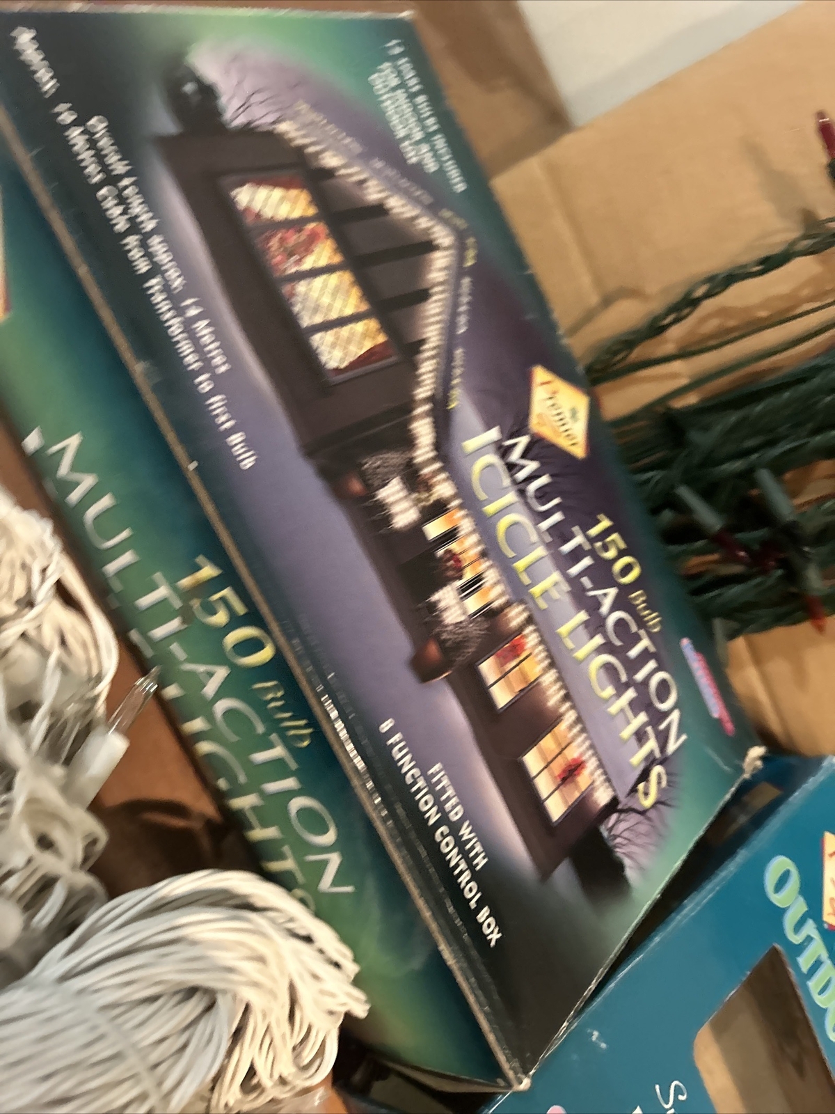 Vintage Job Lot Exterior Christmas Outdoor Lights eBay