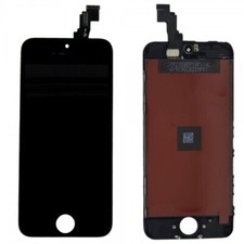 TOUCH SCREEN VETRO SCHERMO + LCD Display Assemblato PER iPhone 5C nero