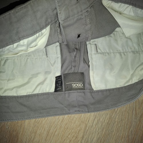 Schöne hellgrau Herren Chino v. Asos Gr. W30 L32 - Bild 5 von 7