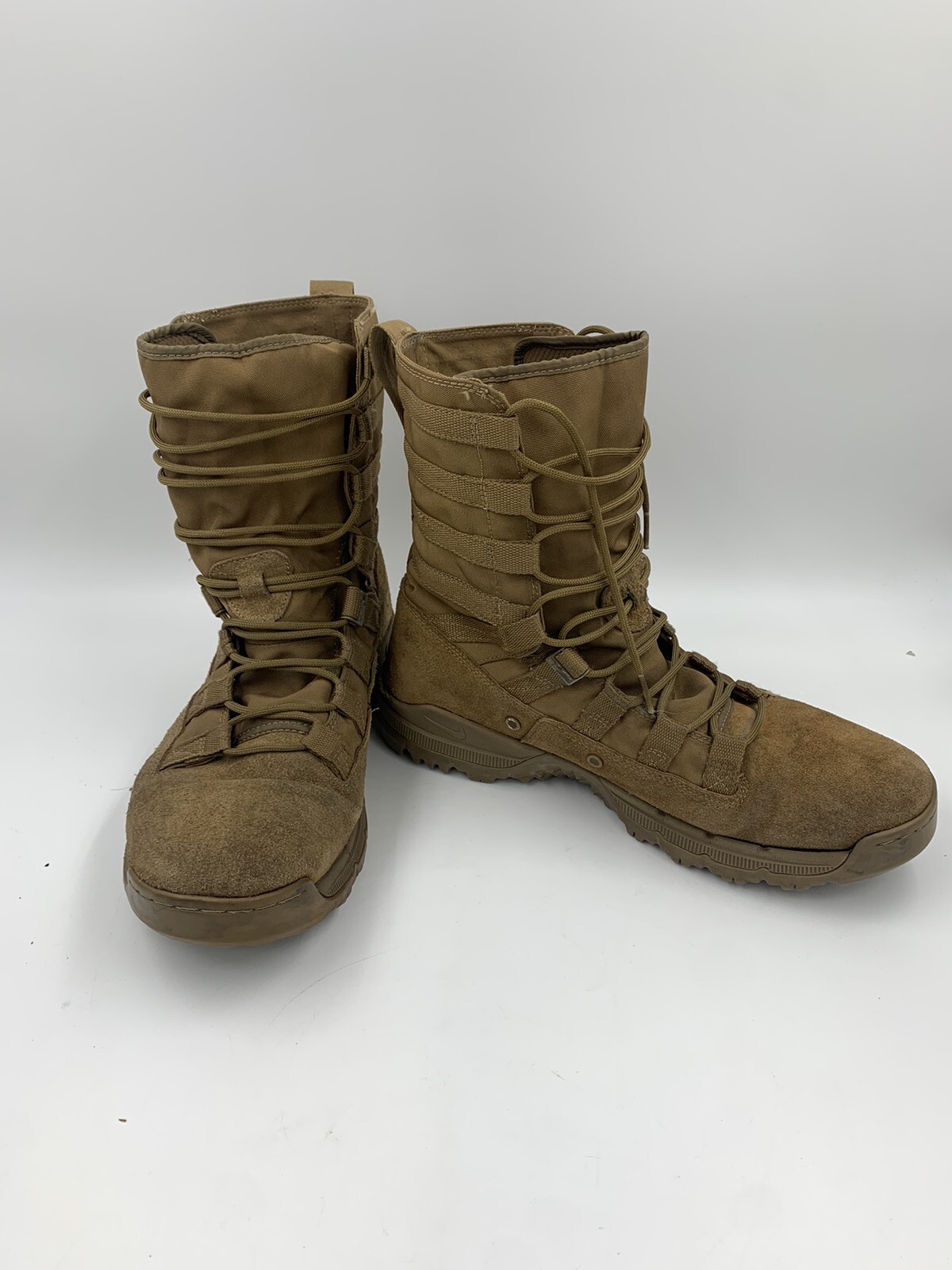 Nike Mens Military Combat Leather Canvas Boots SFS Si… Gem