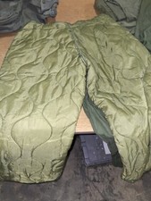US Military Cold Weather M65 Quilted Field Pant Liner choice of size new
