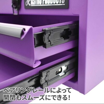 ASTRO PRODUCTS compact tool box matt purple limited color NEW