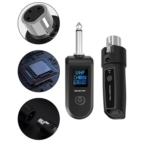 Wireless Audio Transmitter&Receiver XLR Adapter 30-50m Stable Transmission - Picture 17 of 18