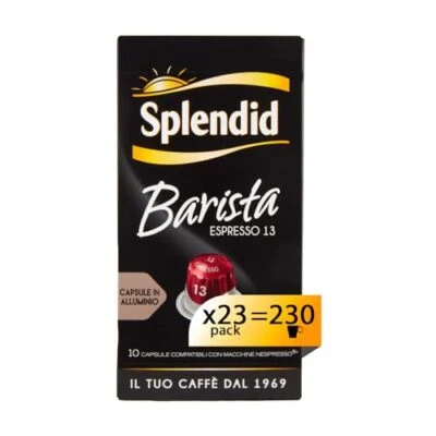 Splendid Caffè Espresso Barista 230 Capsule - Compatibili Nespresso®* original