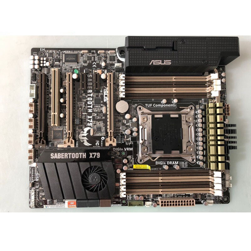 For Asus SABERTOOTH X79 Motherboard LGA 2011 DDR3 ATX