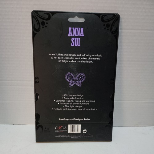 Anna Sui - Custodia Folio Designer Pop Flowers per Apple iPad Air 1a generazione / 5a generazione - Foto 2 di 3