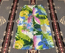 Jams World 50 Years Floral Kraze Cropped Pants Womens M M7