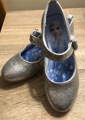 size 13 silver heels