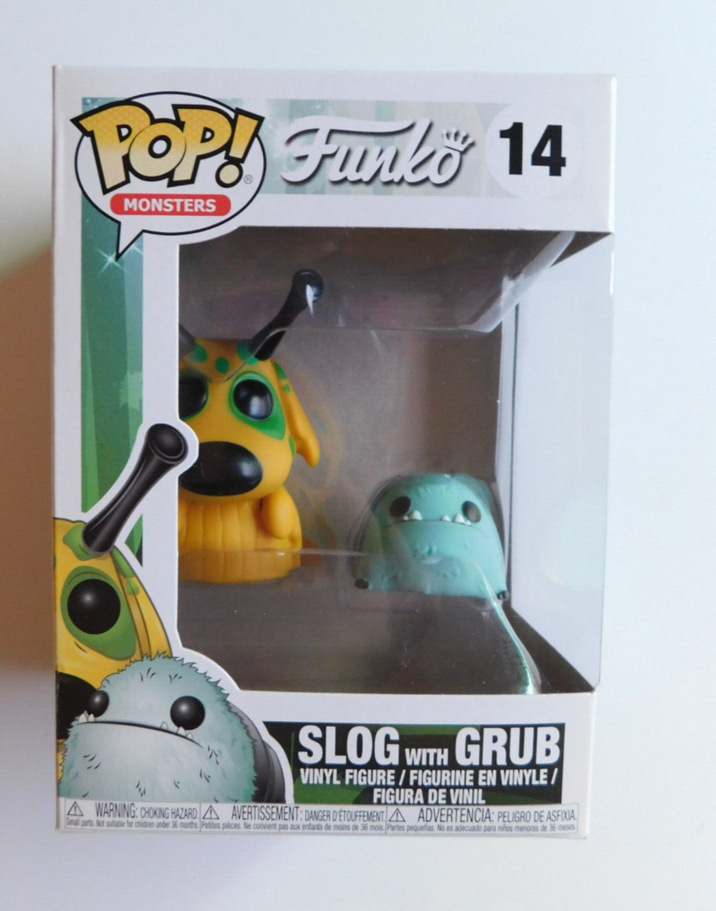 En Oferta ¡Funko Pop! Figura De Vinilo Monsters Funko Wetmore Forest Slog Con Grub #14