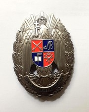 (M) ROMANIA - Romanian  badge for military officers graduate of UNAP