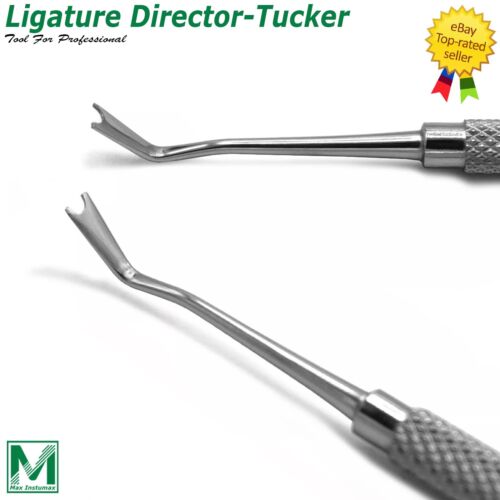 Orthodontic Applying Elastic Ligature Director Tucker Dental Double Ended Scaler - Picture 3 of 5