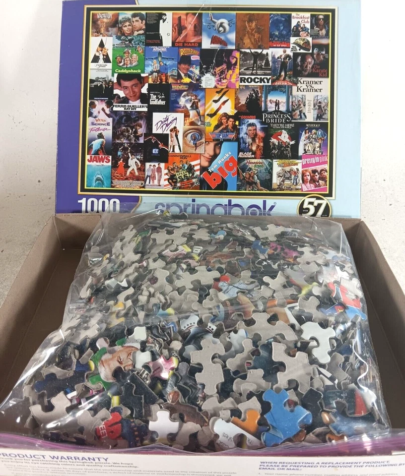 Rompecabezas de 1000 piezas Going To The Movies de Springbok Foto 4 de 4