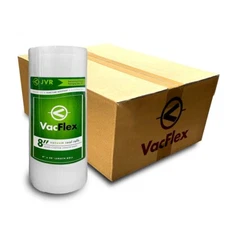 VacFlex - 8" x 50' Vacuum Sealer Bags - 12 PACK