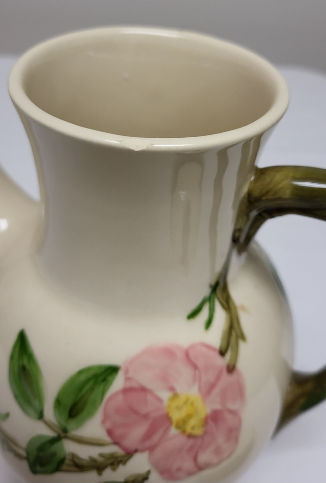 Vintage Franciscan Desert Rose Coffee pot with lid eBay
